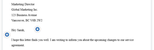 Professional Letter Error Detection